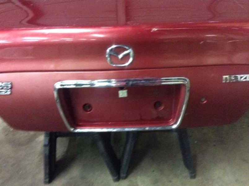 TRUNK TAILGATE LID RED FITS 98 99 00 01 02 MAZDA 626 Foto 3 de 4
