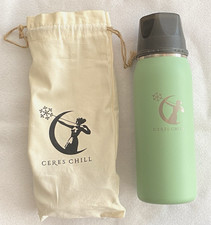 Ceres Chill Breastmilk Chiller Bottle Zen Green, Stainless Steel, Reusable 32oz