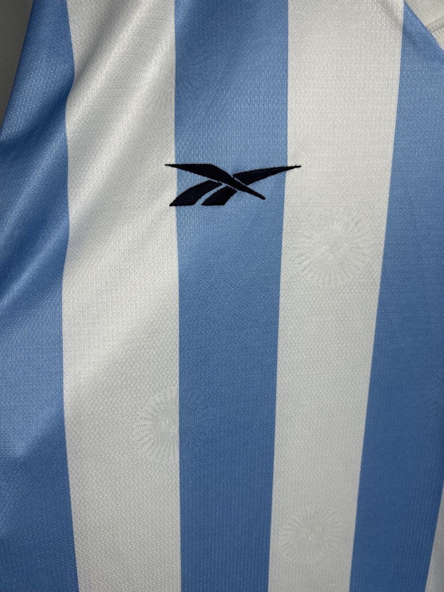 ARGENTINA 1999 2000 HOME FOOTBALL SHIRT SOCCER JERSEY REEBOK SIZE