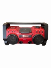 Sony ZS-H10CP Radio Boombox AM/FM/CD Portable Heavy Duty Water-Resistant