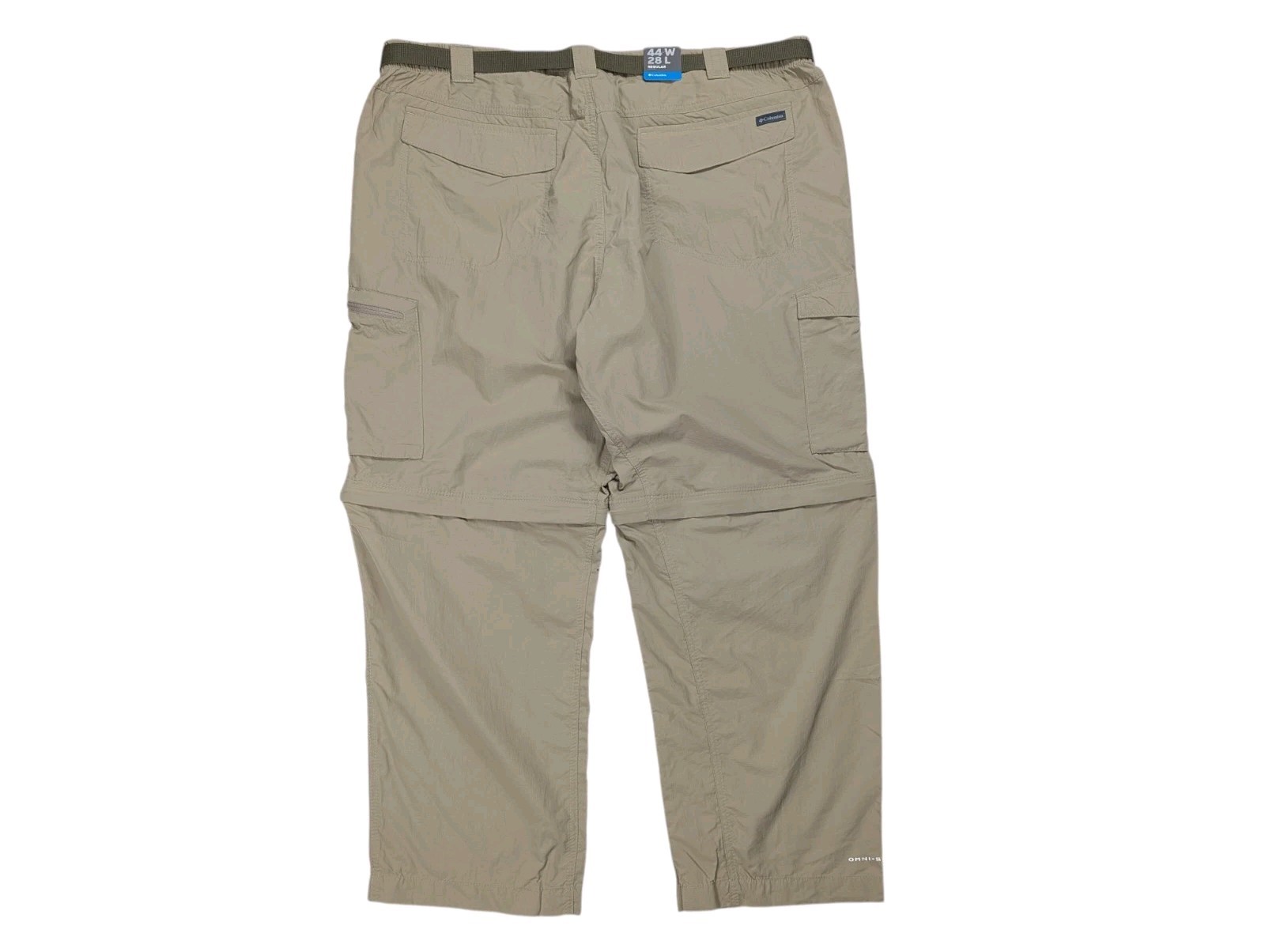 NEW Columbia Silver Ridge Convertible Cargo Pants Men 44x28* Omni-Shade Khaki thumbnail 2