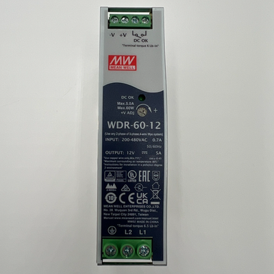 #ad #ad Mean Well WDR 60 12 DIN Rail Power Supply 12V 5A 60W Industrial $60.00