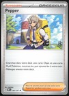 Carte Pokémon Pepper 186/197 Flammes Obsidiennes Français