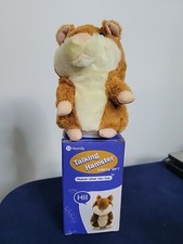 Homily Talking Hamster Repeats What You Say Plush Animal Toy Electronic Hamster