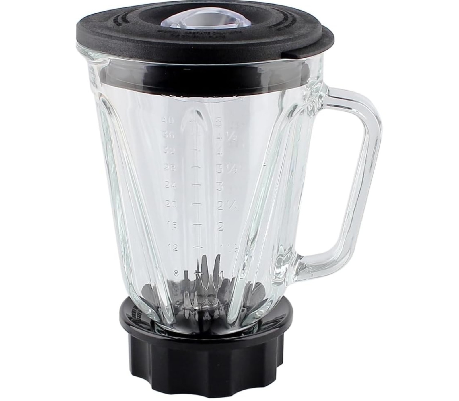 Replacement parts Glass Jar with lid, Compatible with Hamilt