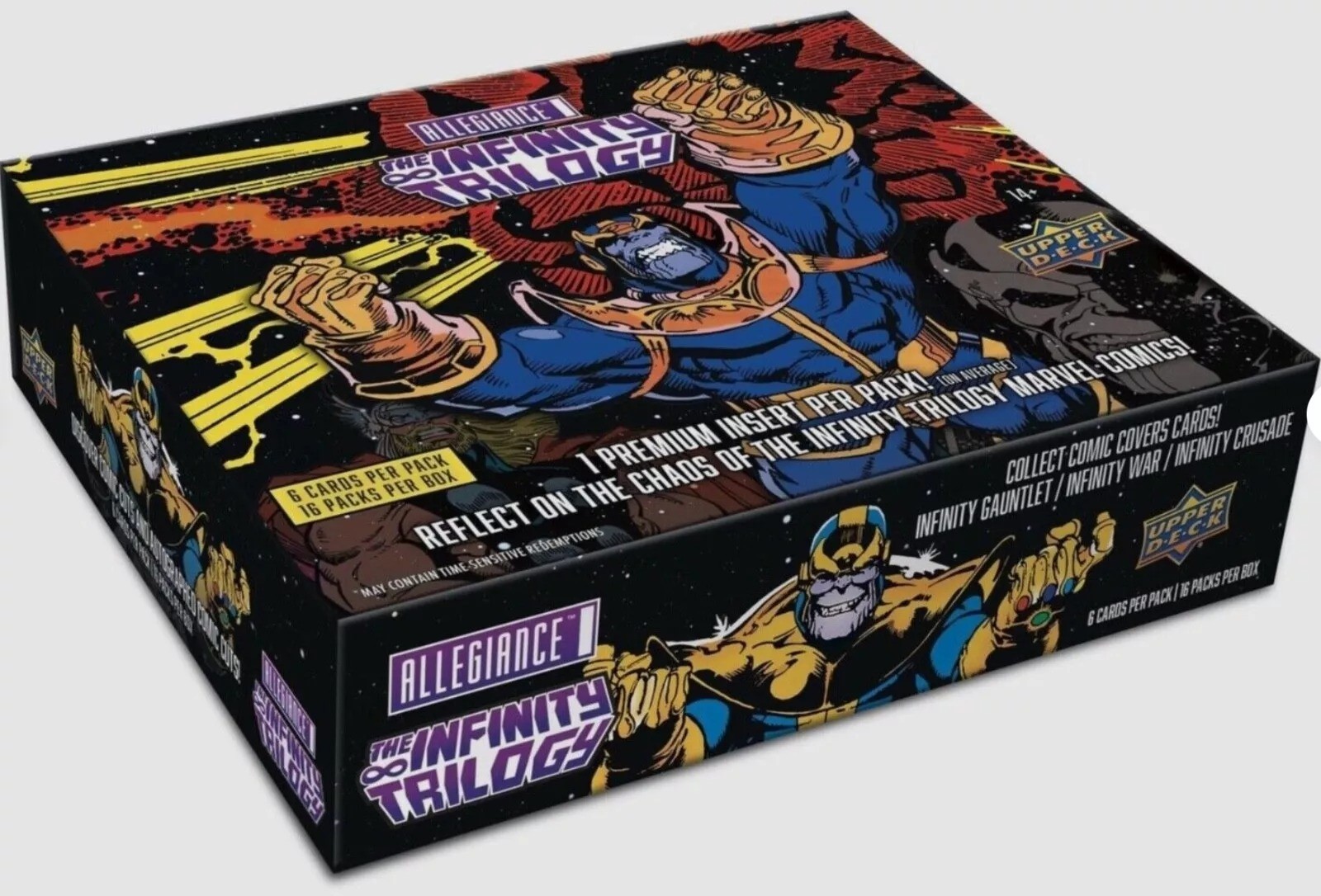 Marvel Allegiance: The Infinity Trilogy Hobby Box (Upper Deck 2023)