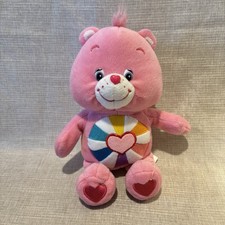 Care Bear Hopeful Heart Bear 12  Plush 2005 Preowned