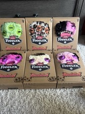 COMPLETE SET Zuru Fuggler Baddies Funny Ugly Monster Plush LOT OF 6 - ALL NEW