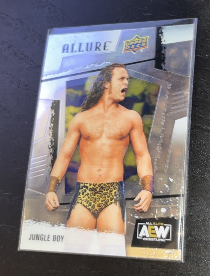 2022 Upper Deck AEW Allure JUNGLE BOY #10  JACK PERRY Base Wrestling Card elite