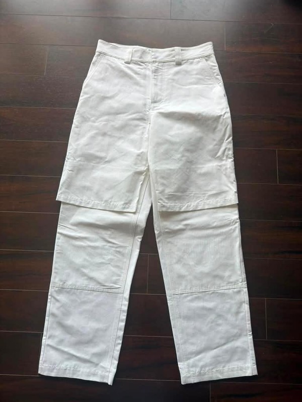 OFF-WHITE DOUBLE LAYER CARPENTER PANTS SIZE M $400