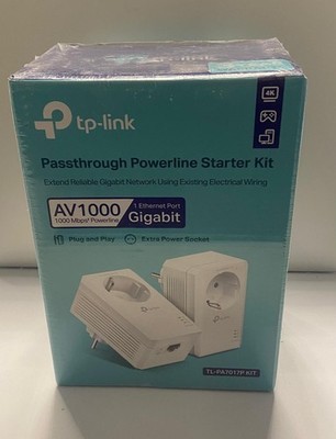 TP-Link Powerline AV1000 Passtrough powerline Starter kit