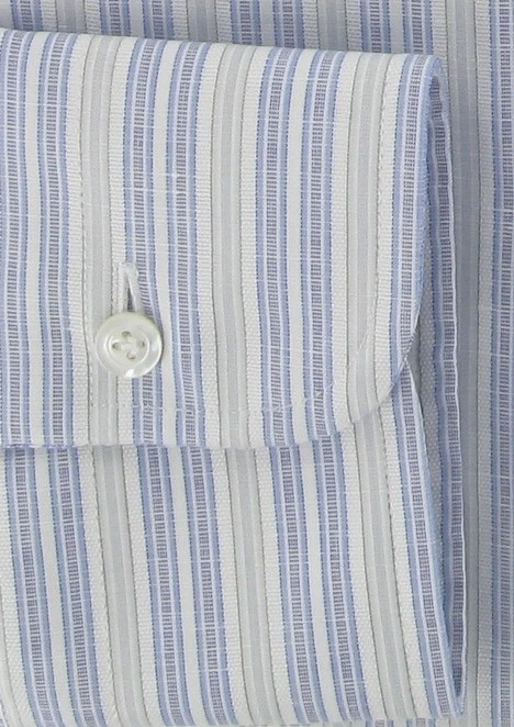 Camisa azul Barba Napoli 15,75/40 Foto 3 de 4