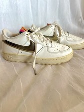 Nike Kids Air Force 1 LV8 low-top sneakers Size 5.5Y Double Swoosh