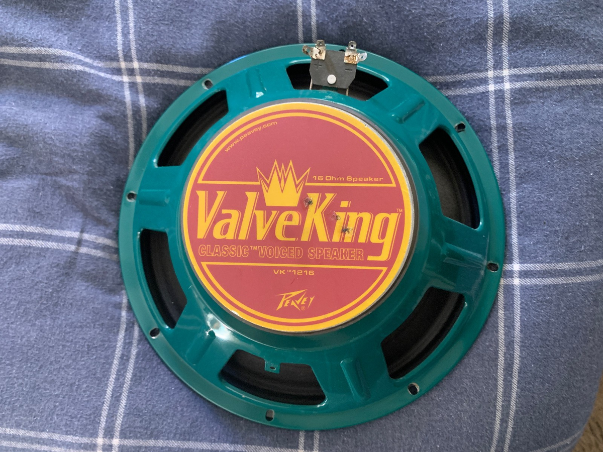Guitar Peavey Valve King VK 1216 Amp Speaker 12” 16 Ohm | eBay