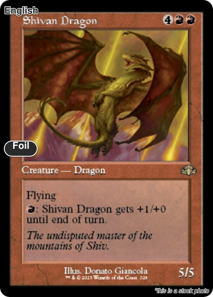Shivan Dragon for sale | eBay