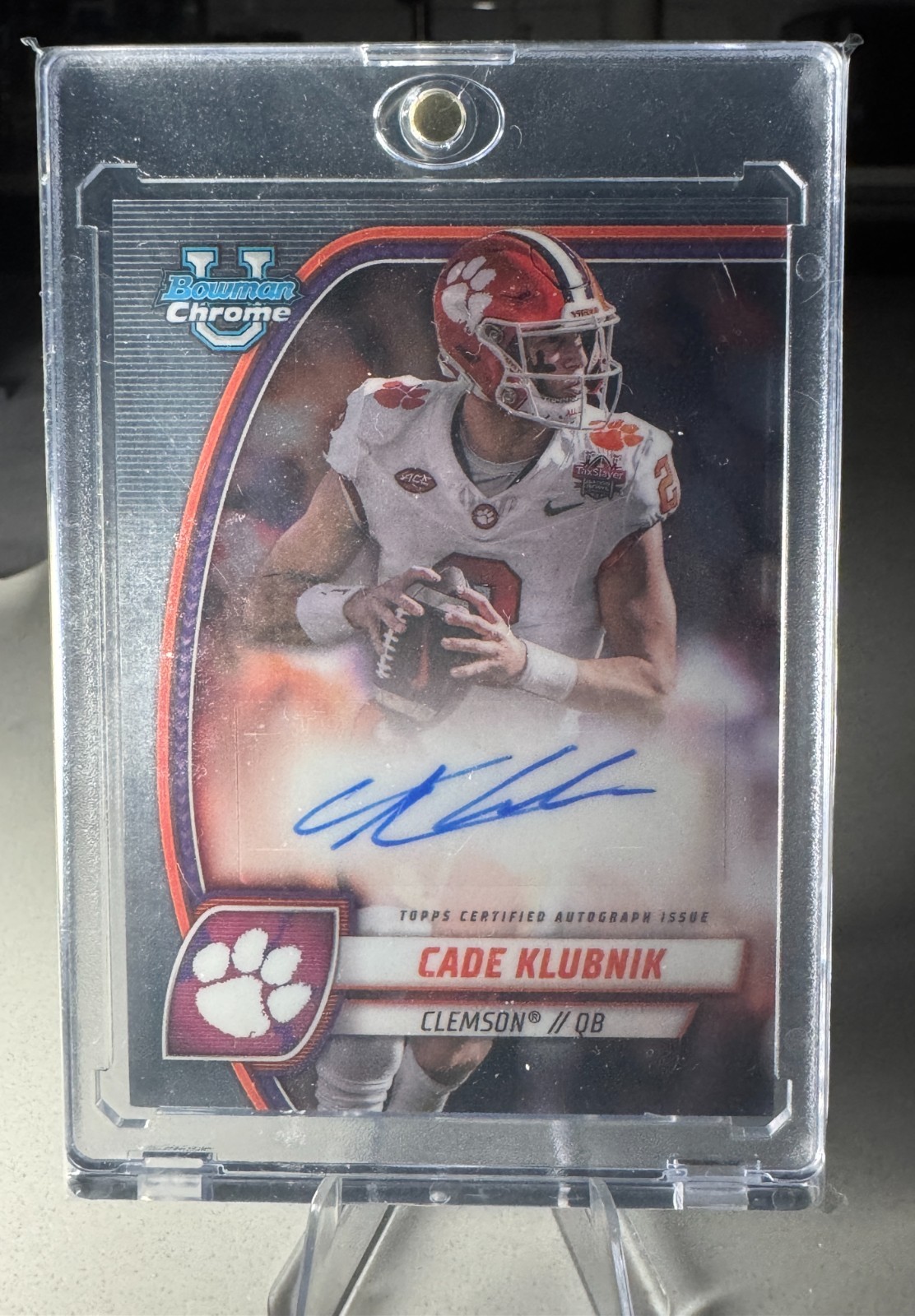 2024 Bowman Chrome U Cade Klubnik  Auto #PA-CKL