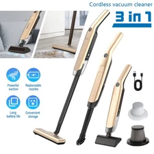 Upright / Handheld Cordless Vacuum Cleaner Rechargeable Lightweight Stick HEPA 