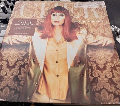 Cher   Strong Enough Original 1999 Press 2X12'' In Picture Cover VG+/VG
