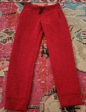 Gymboree boys M 7 8 red winter holiday Christmas sweatpants jogger classic style