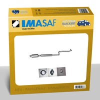 Imasaf Auspuff Msd, für Primera P10 Stufen/SchräGh. 2.0+16V+GT O.Kat