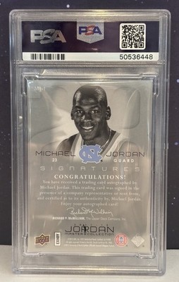 2012 Upper Deck Master Collection MJ-1 Michael Jordan 15/23