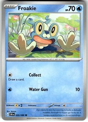 Froakie 020/086 Chaos Rising Common