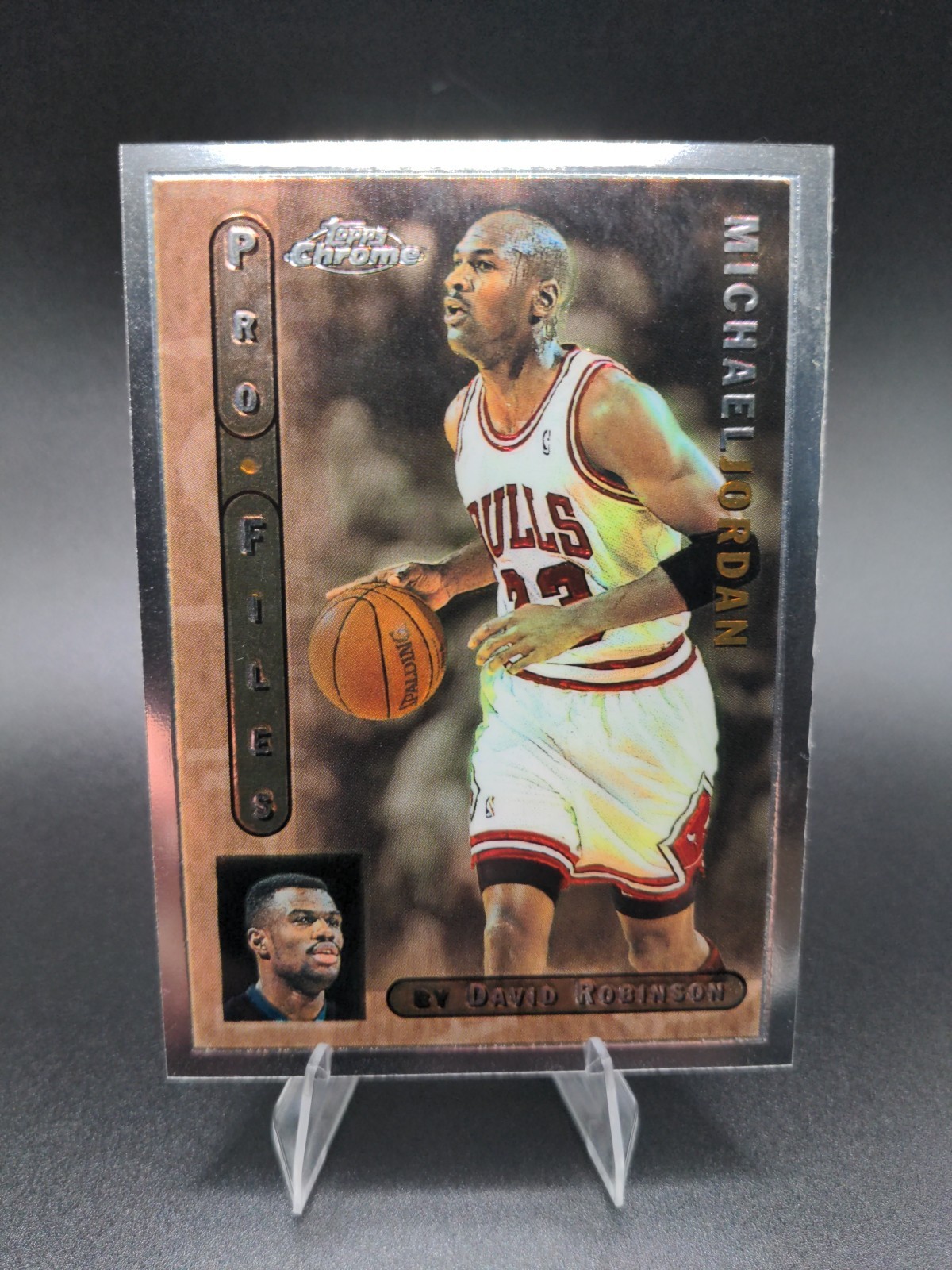 1996 Topps Chrome - Profiles Michael Jordan #PF-3