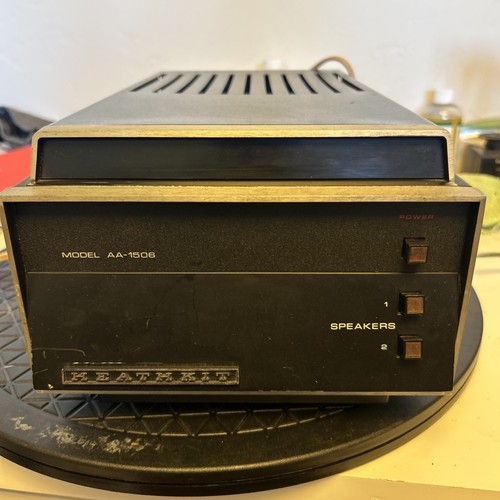 Heathkit AA-1506 Vintage Stereo Power Amplifier. Untested . 70s?