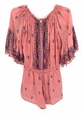 Size M PINK PRINT Romper