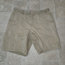 Peter Millar Pima Cotton Tan Chino Shorts Men's 38