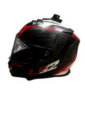 LS2 Helmet ASSAULT. Color: Matte Black/Red/White. Size: Large