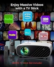 Elephas BL128 Mini Projector USB Phone IPhone Portable 1080p