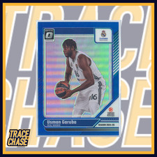 2024-25 Panini Donruss EuroLeague Basketball Usman Garuba Optic Blue 06/49 #29