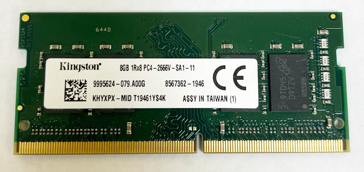 Kingston Computer PC4-21300 (DDR4-2666) Bus Speed RAM 288 Pins for