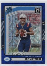 2024 Donruss Rated Optic Preview Blue Scope Prizm Joe Milton III Rookie RC 1gl7