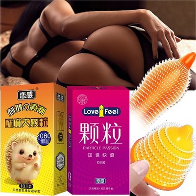 10-30x Adult Sensitive Orgasm Thin Latex Condoms Dotted Ribbed Stimulate Vaginal