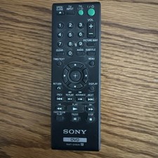 Genuine Original OEM Sony RMT-D197A DVD Player Remote Control for DVP-SR510H