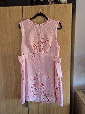 Ted Baker £169 RARE Size 4 UK 12 14 Pink Floral Cherry Blossom Dress Wedding