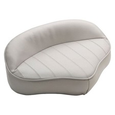 Attwood 98505GY 6" H x 15" W x 11" D Gray Universal Mount Casting Seat