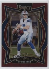 2024 Panini Select Concourse Maroon Prizm /149 Cooper Rush #22 1oa8