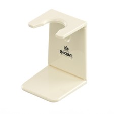 Kent VSB5 Small Ivory White Shaving Brush Stand