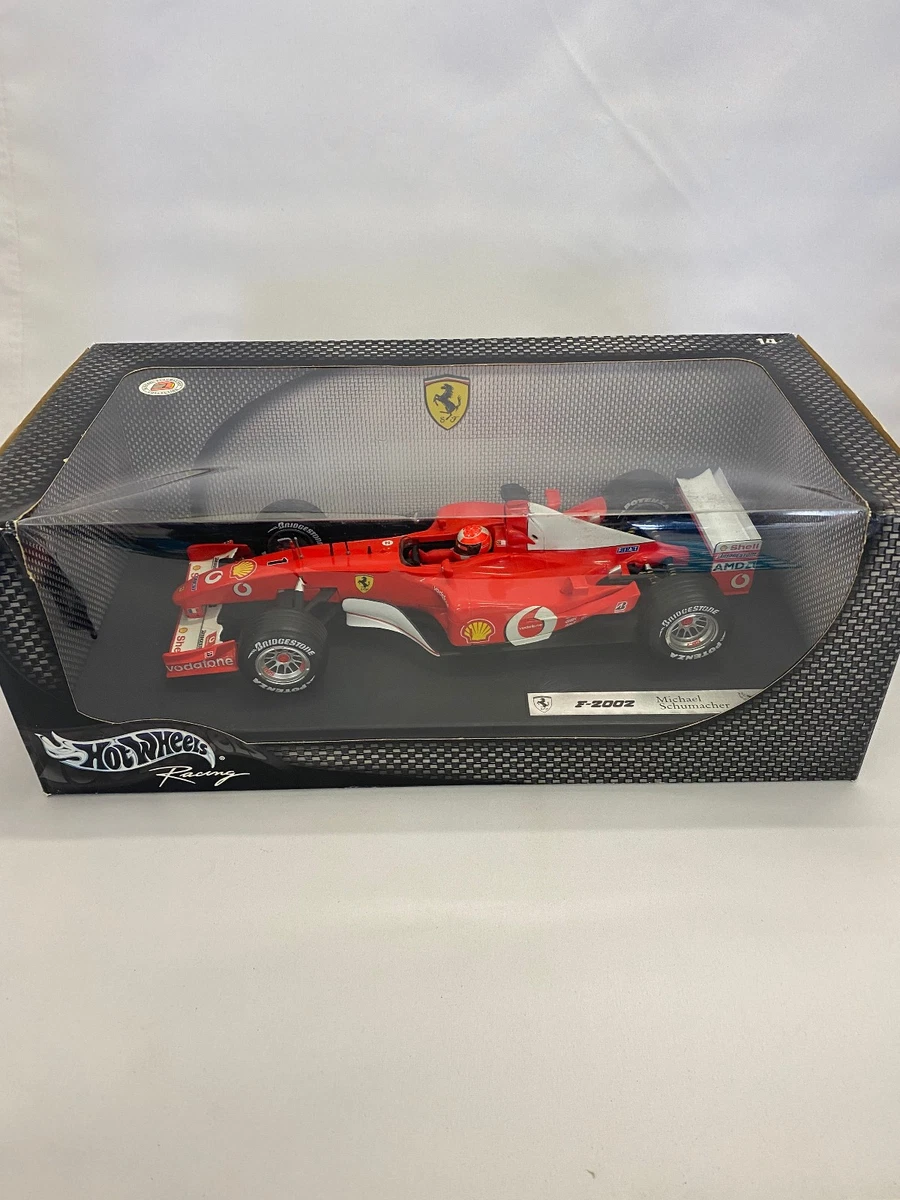 Hot Wheels Michael Schumacher 1:18 Scale Diecast Racing Cars for