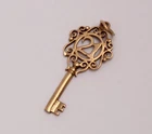 9ct Yellow Gold 21st Birthday Key Charm