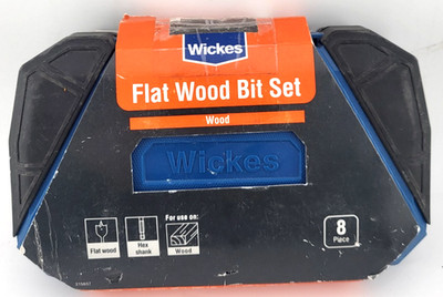 Wickes 8-teiliges Holzbohrer-Flachset