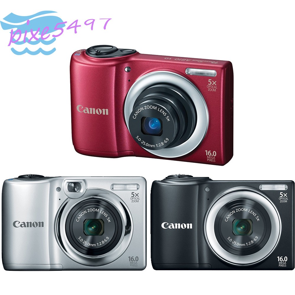 Canon PowerShot A810 Digital Camera 16.0 MP 5X Optical Zoom