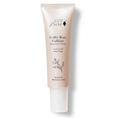 100% Pure Coffein Restorative Serum 30ml Süßholz & Hyaluronsäure