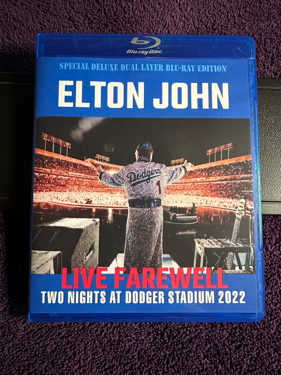 Elton John - Live Farewell from Dodger Stadium 2022 Blu-ray | eBay