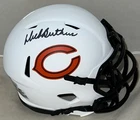 Dick Butkus signed Chicago Bears Lunar Eclipse mini helmet Beckett Witnessed COA
