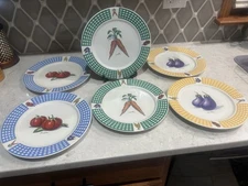 Tabletops Unlimited Fresh Vegetables 10.75" Dinner Plates