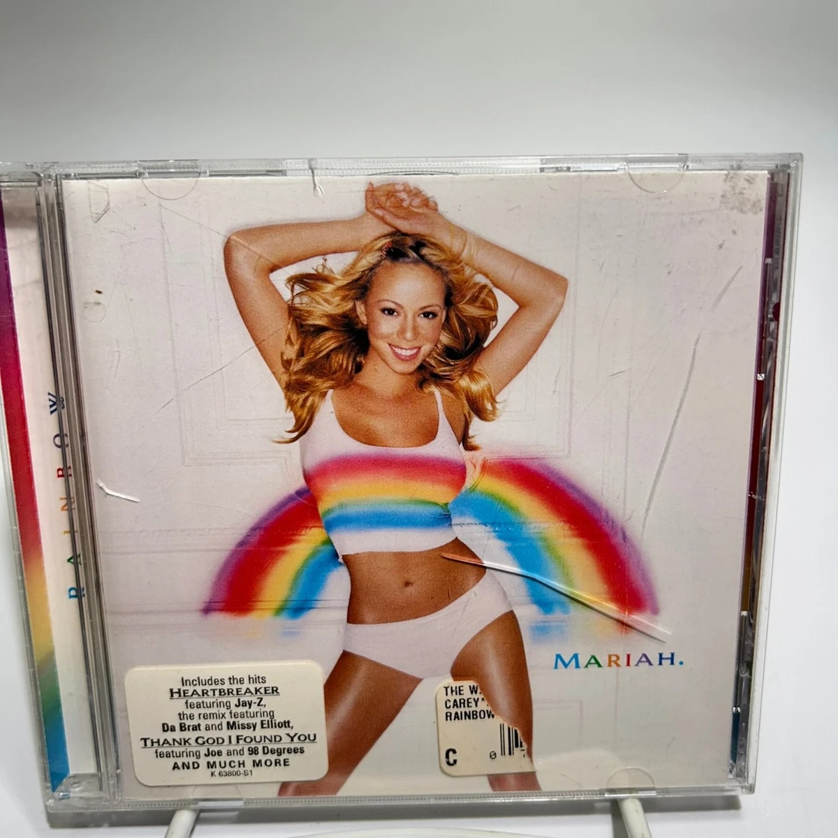 新品未開封 Mariah Carey Rainbow Heartbreaker Mariah Carey Rainbow 25th Anniversary Limited Rainbow Vinyl